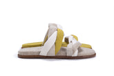Ikaria Sandals - Beige/Mustard